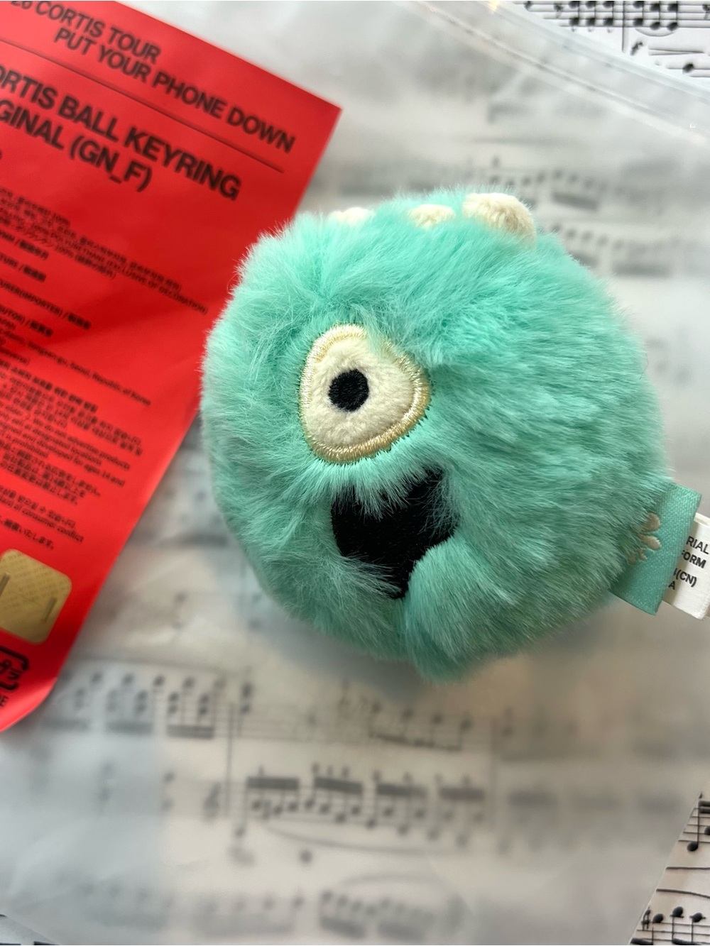 New CORTIS Official Ball Keyring Purchased In Person Irving Texas  8/11/26 - Picture 2 of 5